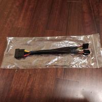 Adattatore MOLEX 4 pin - 2x FDD