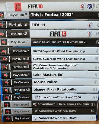 Lotto Giochi PS2 PlayStation 2 Completi