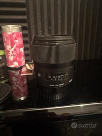 Sigma art 35mm canon (leggi bene)