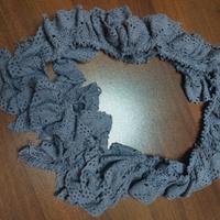 USATO DI QUALITÀ  - SCIARPINA VIOLA