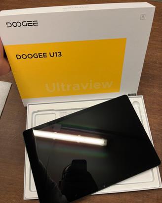 DOOGEE U13 Tablet 256GB Android Completo Scatola