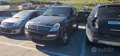 ssangyong rexton ricambi usati vettura rottamata
