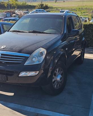 ssangyong rexton ricambi usati vettura rottamata