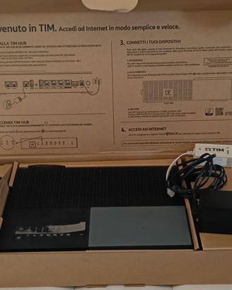  Modem TIM Hub Wi-Fi Dual Band Fibra / Adsl DGA413