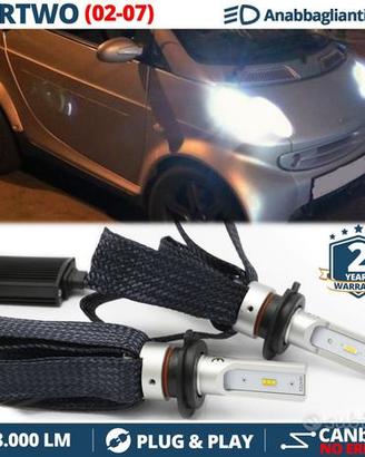 Lampadine LED H7 per Smart FORTWO 450 Luci Bianche