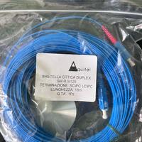 Fibra ottica cavo SC/PC LC/PC duplex 18 metri