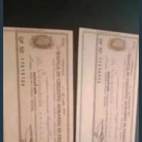 2 miniassegni del1977