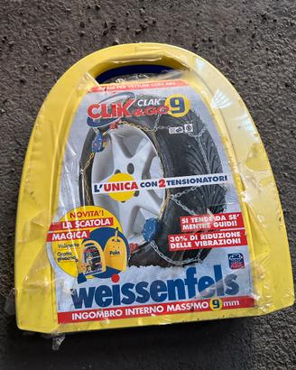 Catene da neve 9mm sigillate 13,14,15