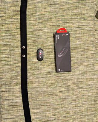 Polar H10 cardiofrequenzimetro + fascia originale