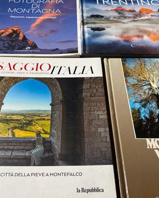 Libri di turismo-trentino- montagna e fumetti