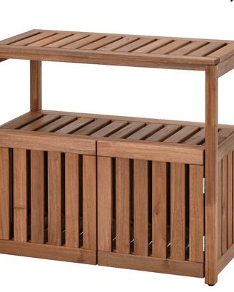 nammaro ikea mobiletto in acacia 