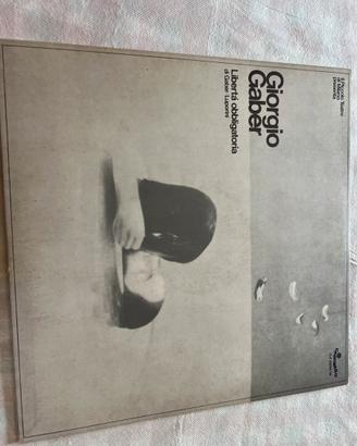 Disco vinile Giorgio Gaber Libertà obbligatoria