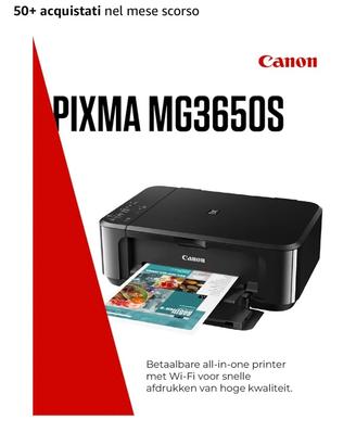 Stampante CANON PIXMA MG 3650 S  Wirless