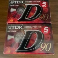 cassette TDK nuove