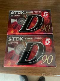 cassette TDK nuove