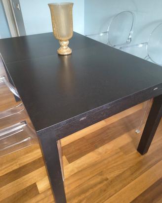 tavolo marrone scuro allungabile ikea