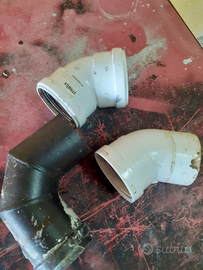 Curva e semicurve x stufa a pellet