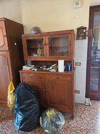 VARI MOBILI IN LEGNO MASSELLO DA INGRESSO
