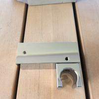 Supporto doccino in acciaio cromato emmevi