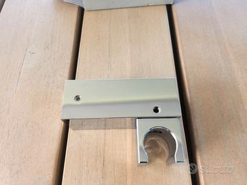 Supporto doccino in acciaio cromato emmevi