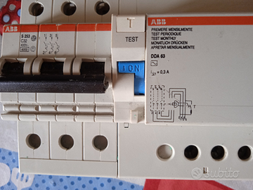 Magnetotermico differenziale Abb 32A