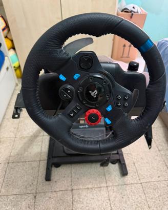 Volante logitech g29 con base