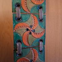 Cintura cuoio decorato 