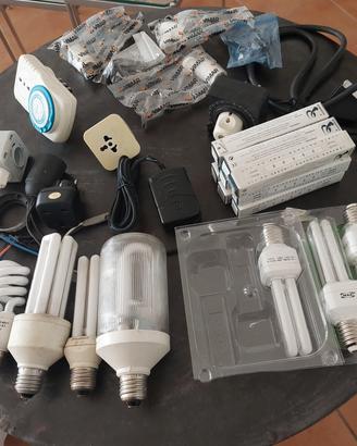 8 lampadine 9 alogene