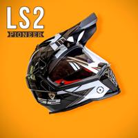 Casco Integrale cross enduro off-road LS2 Pioneer
