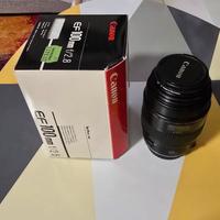 Canon  100 macro ef