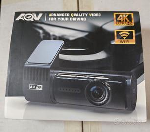 dashcam 4k wifi doppia camera display integrato 