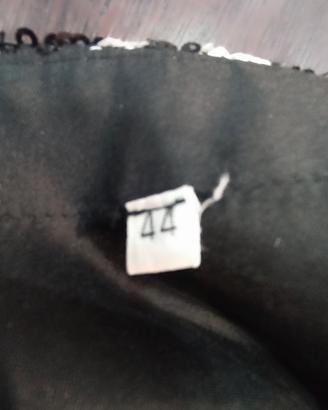 vestito nero  lungo per serate cenoni matda 