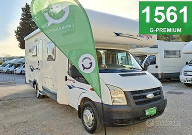 CAMPER CHALLENGER FORD MANSARDATO 7 POSTI DINETTE 