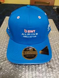 Cappellino Pony Tail Alpine Racing Team Blu Unisex