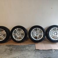 Gomme estive con cerchi in lega da 16 fiat 500 L