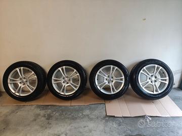 Gomme estive con cerchi in lega da 16 fiat 500 L