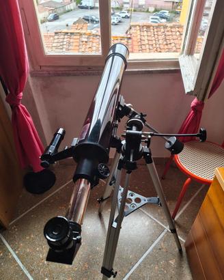Telescopio 80/900 + camera astronomica Bresser