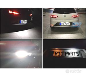 KIT 4 LAMPADE LED INTERNE PER SEAT LEON MK3 5F 5F1