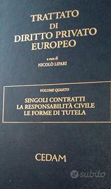 TRATTATO DI DIRITTO EUROPEO  PRIVATO 4 TOMI