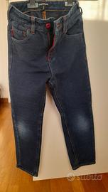 Pantaloni Armani tipo jeans 5 tasche, bambino 8 an