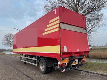 Semirimorchio City Groenewegen monoasse