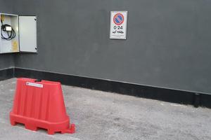 Posto auto per ricarica veicoli elettrici 22 kW