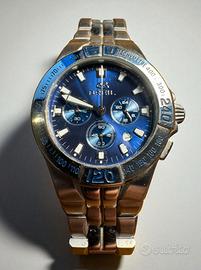 Orologio in acciaio cronografo vintage Breil