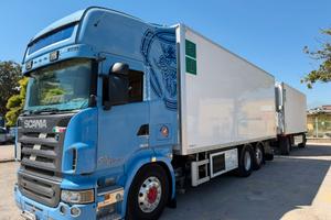 Scania R500 V8 AUTOTRENO FRIGO TACHIGRAFO DISCO AT