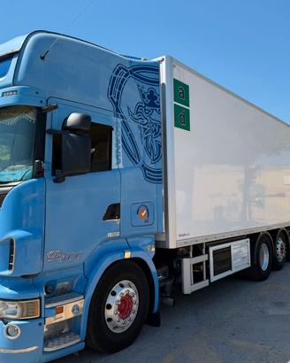 Scania R500 V8 AUTOTRENO FRIGO TACHIGRAFO DISCO AT