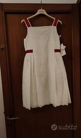 Vestito da cerimonia sangallo margherite 12 anni