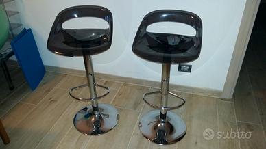 Sgabelli per bar o cucina seduta fumè