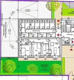 Appartamento di 112 m² con 4 locali e box auto a R