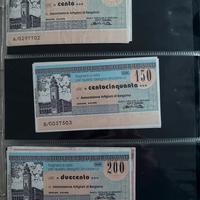 Miniassegni da collezione