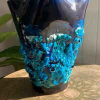 Vaso in ceramica Fat Lava vintage